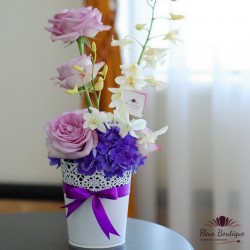 Aranjament floral "Purple Haze"