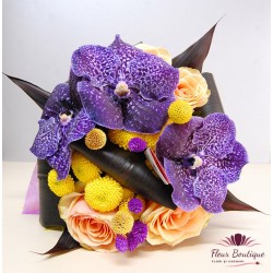 Buchet Flori "Purple Vanda"