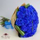 Buchet 31 trandafiri albastri 