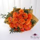 Buchet 19 trandafiri orange BF087